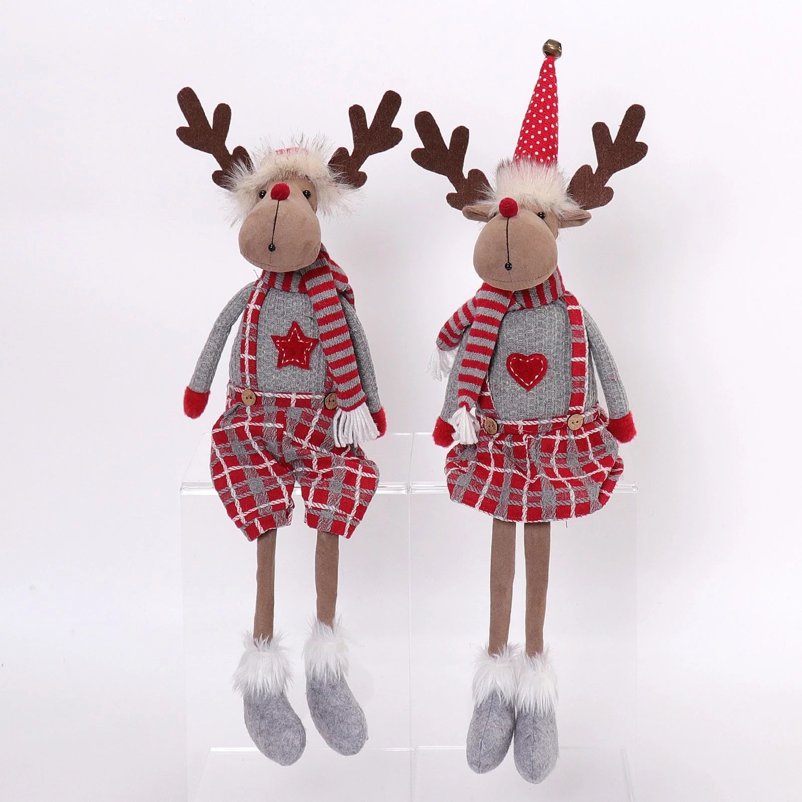 Cerf à pattes pendantes 22"/26" 22x14x56/66cm, 355g