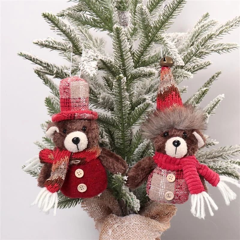 Ornement ours de 15/19 cm (6"/7,5"), 11 x 6 x 15 cm (6"/7,5"), 30 g