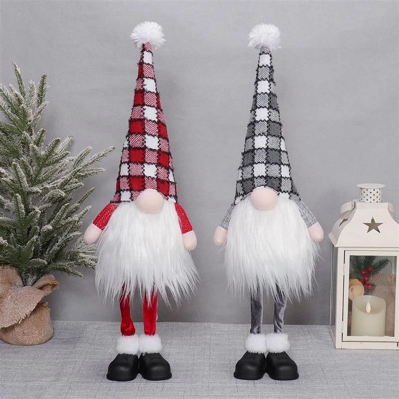 Gnome debout de 68,5 cm avec lumière chaude