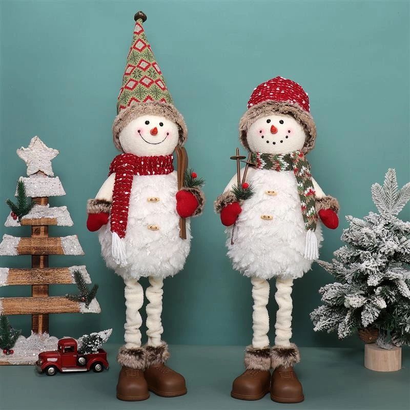 36"/27" Flexible Snowman w/ Warm Light 21x16x92...