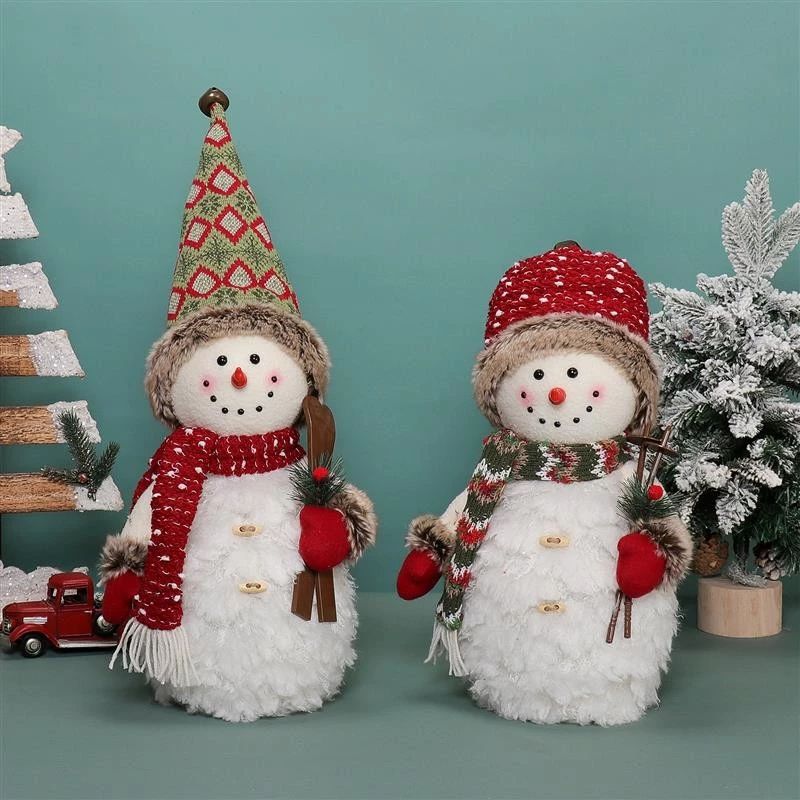 23"/16" Snowman w/ Warm Light 21x15x59/41cm,375g