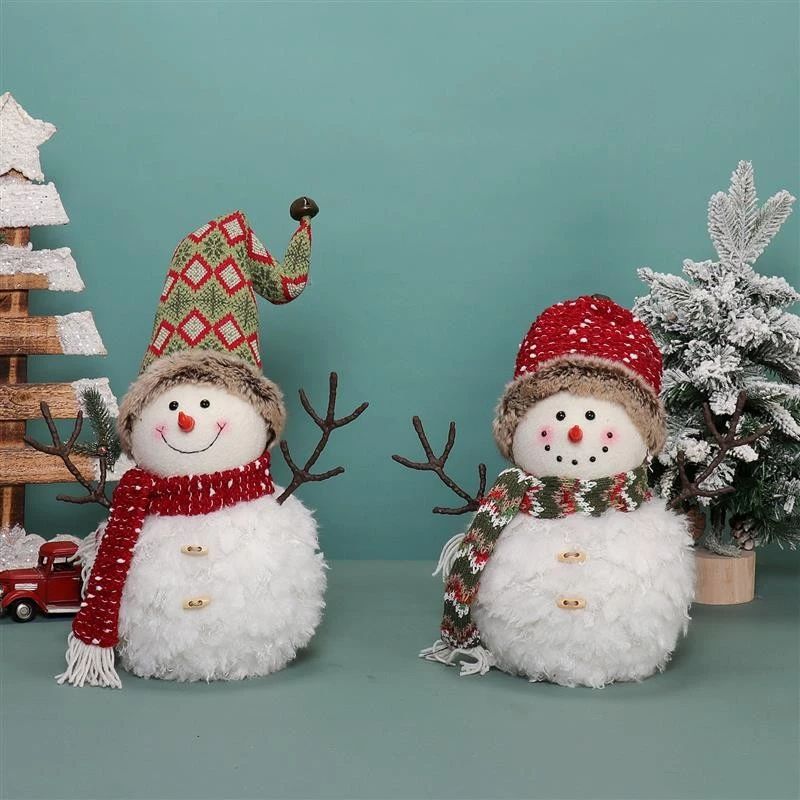 25"/13" Snowman w/ Warm Light 32x16x64/33cm,350g