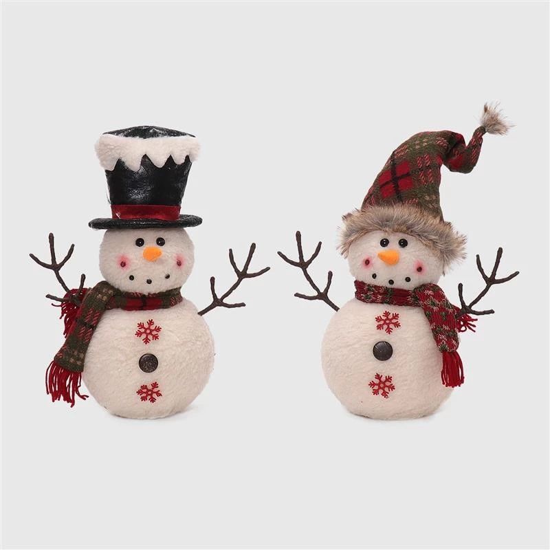 16"/24" Snowman w/ Warm Light