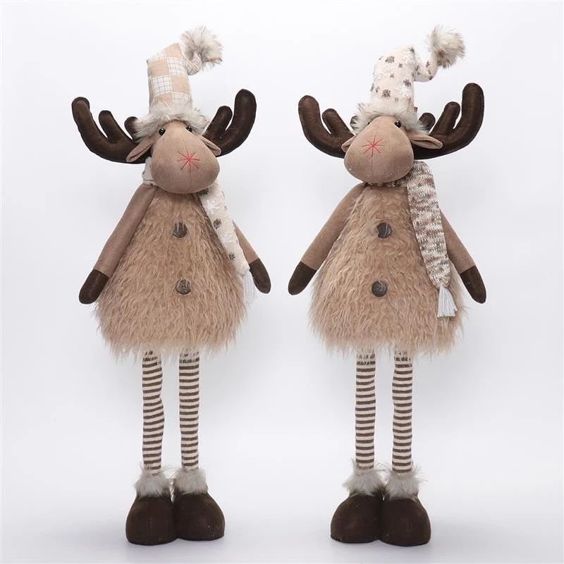 Cerf flexible de 84 cm avec lumière chaude