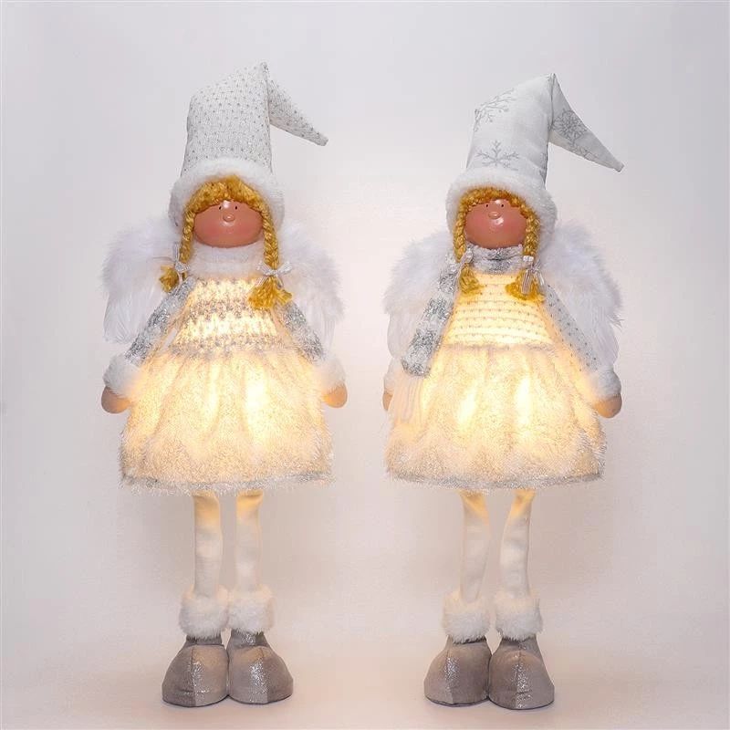 34" Standing Angel w/ Warm Light