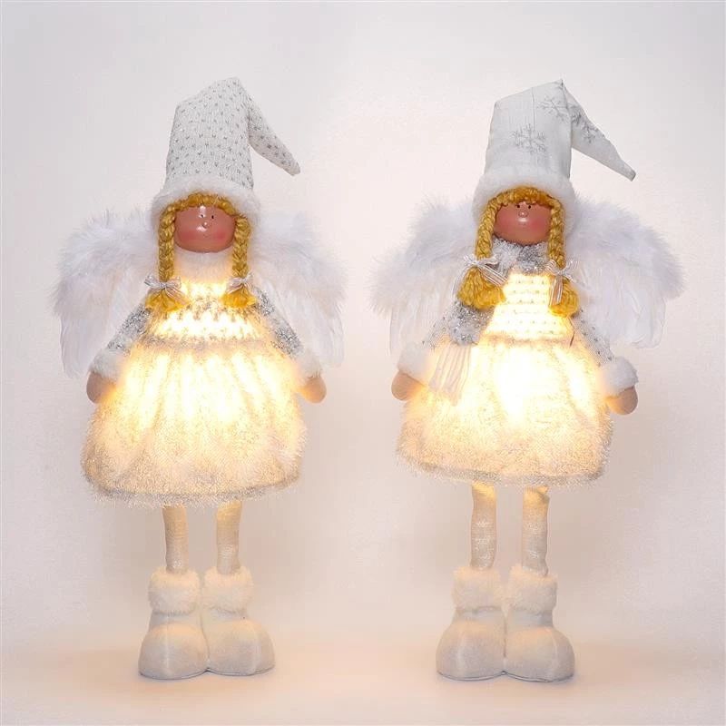 27" Standing Angel w/ Warm Light