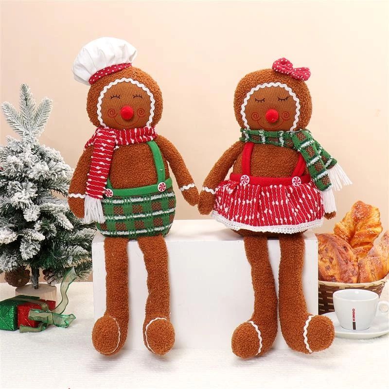 22"/20" Dangle Legs Gingerbread