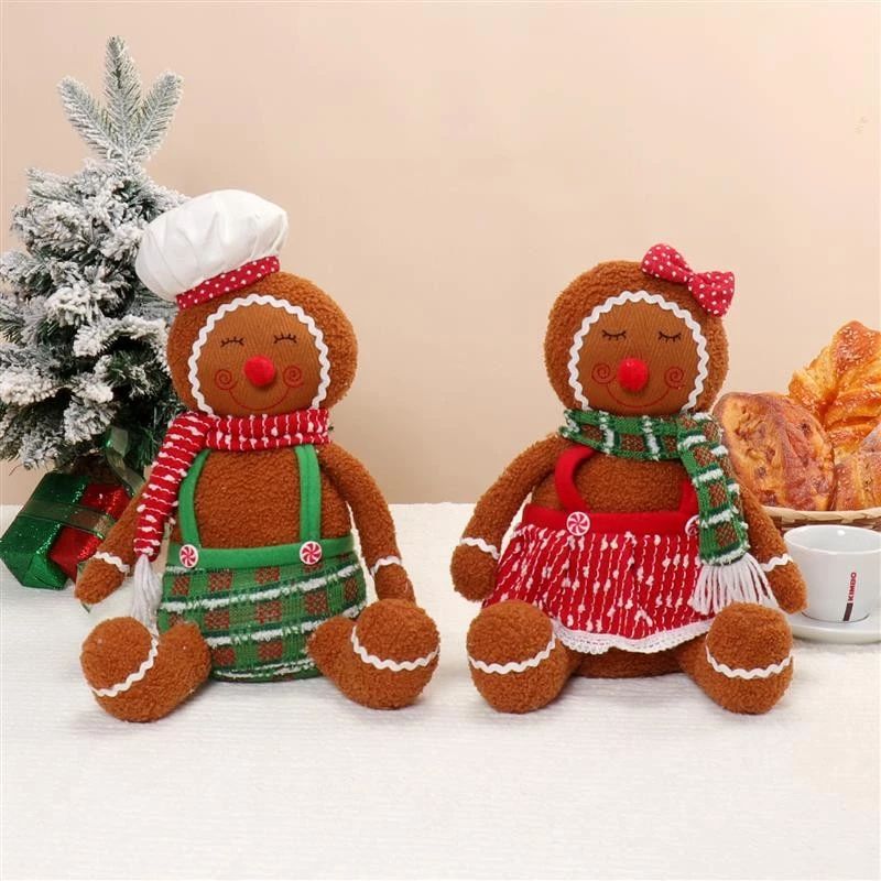 14"/12" Sitting Gingerbread
