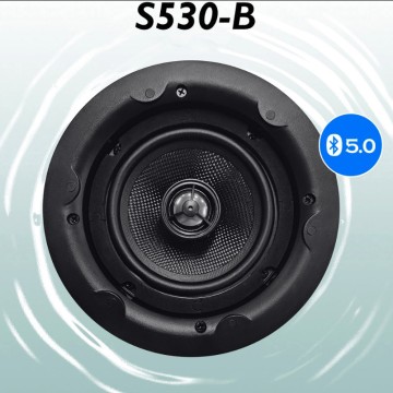 S530-B BLE Wireless Ceiling Main Speaker (Compatible with Background Music Amplifiers, Supports Wireless Operation)