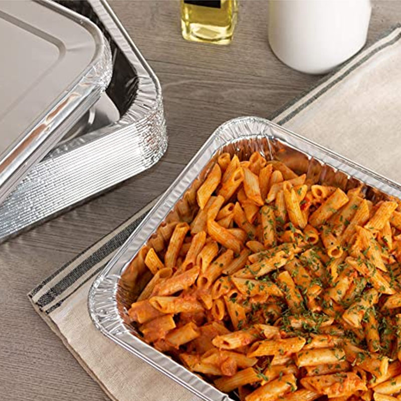 Food Grade Disposable Half Size Aluminum Foil Steam Table Pans With