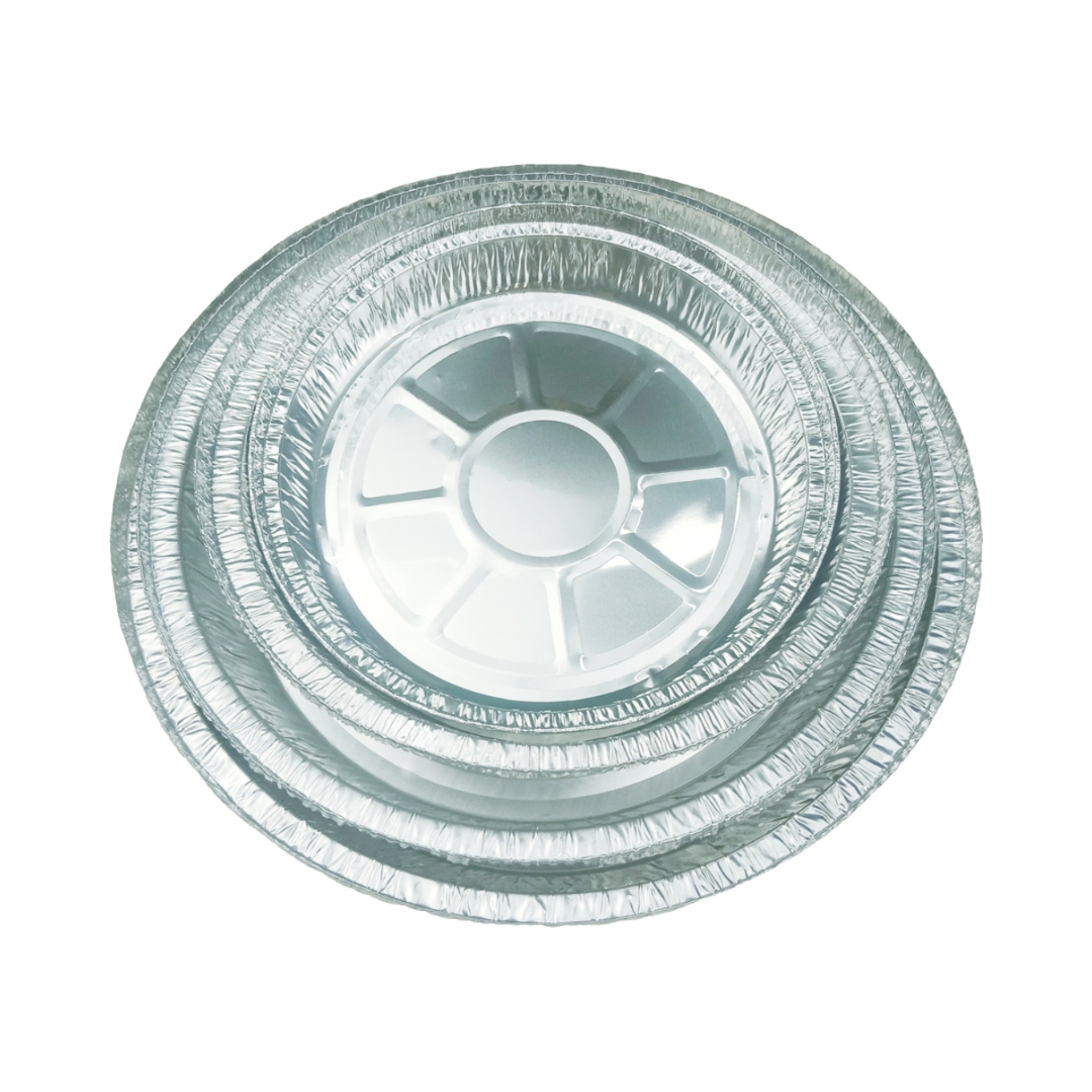 3-18inch round foil trays