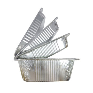 Food Grade Disposable Half Size Aluminum Foil Steam Table Pans With 13"*9"(323*263*63m) 3500ml