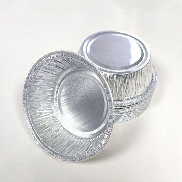 350 ML/ 11.8 OZ Aluminum Foil Baking Cups for Cake Baking 125*37mm Round Tin Trays