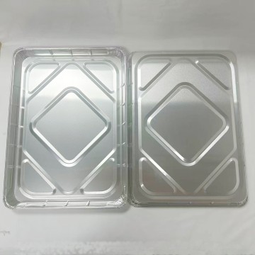 3700ml with 447.6*325*31.7mm Extra Large Sheet Pan for Cake Backing Sheet Cake Foil Pans (100/Case)