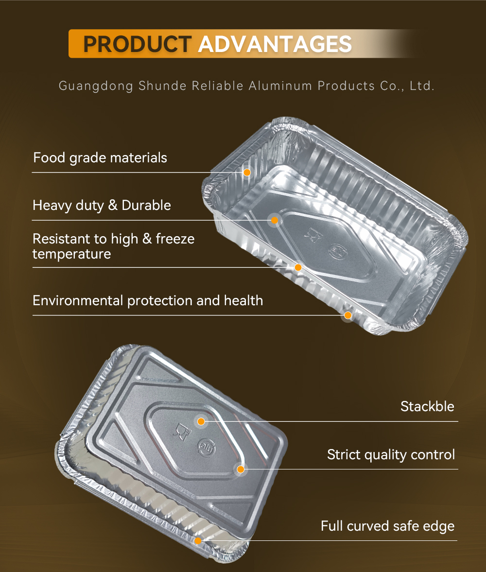 1½ lb. Sliver Foil Carryout Pan 650ml 192*141*44mm with Paper Lid - Case of 1000 S192B