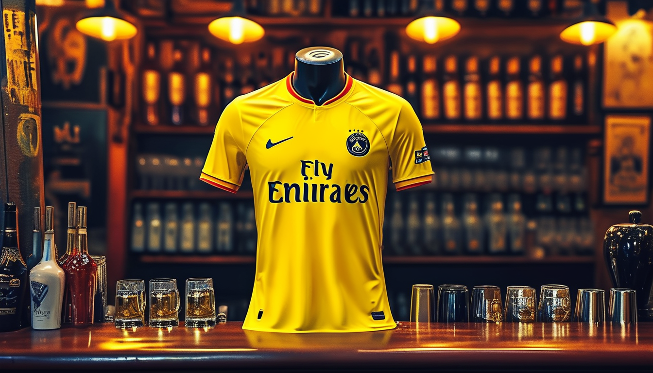 Paris Saint Germain Jersey For Uefa Champions League Pub Viewings
