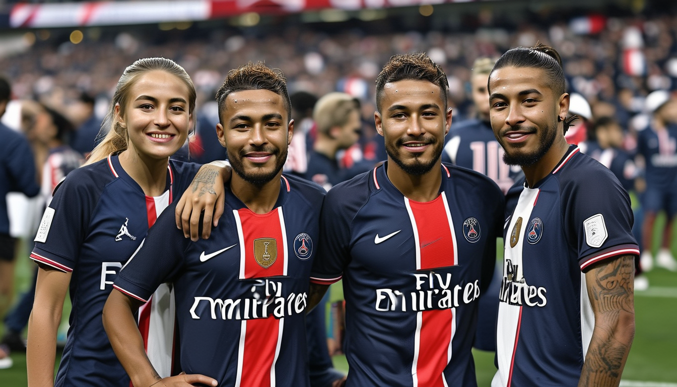 Paris Saint Germain Shirt For French League Football Supporter Gatherings