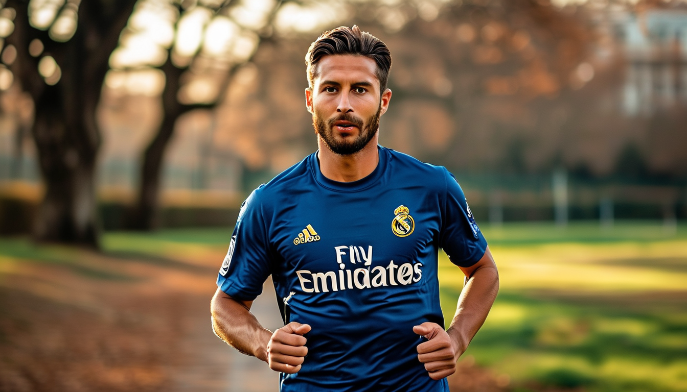 Real Madrid Jersey For Outdoor Running And Jogging Sessions