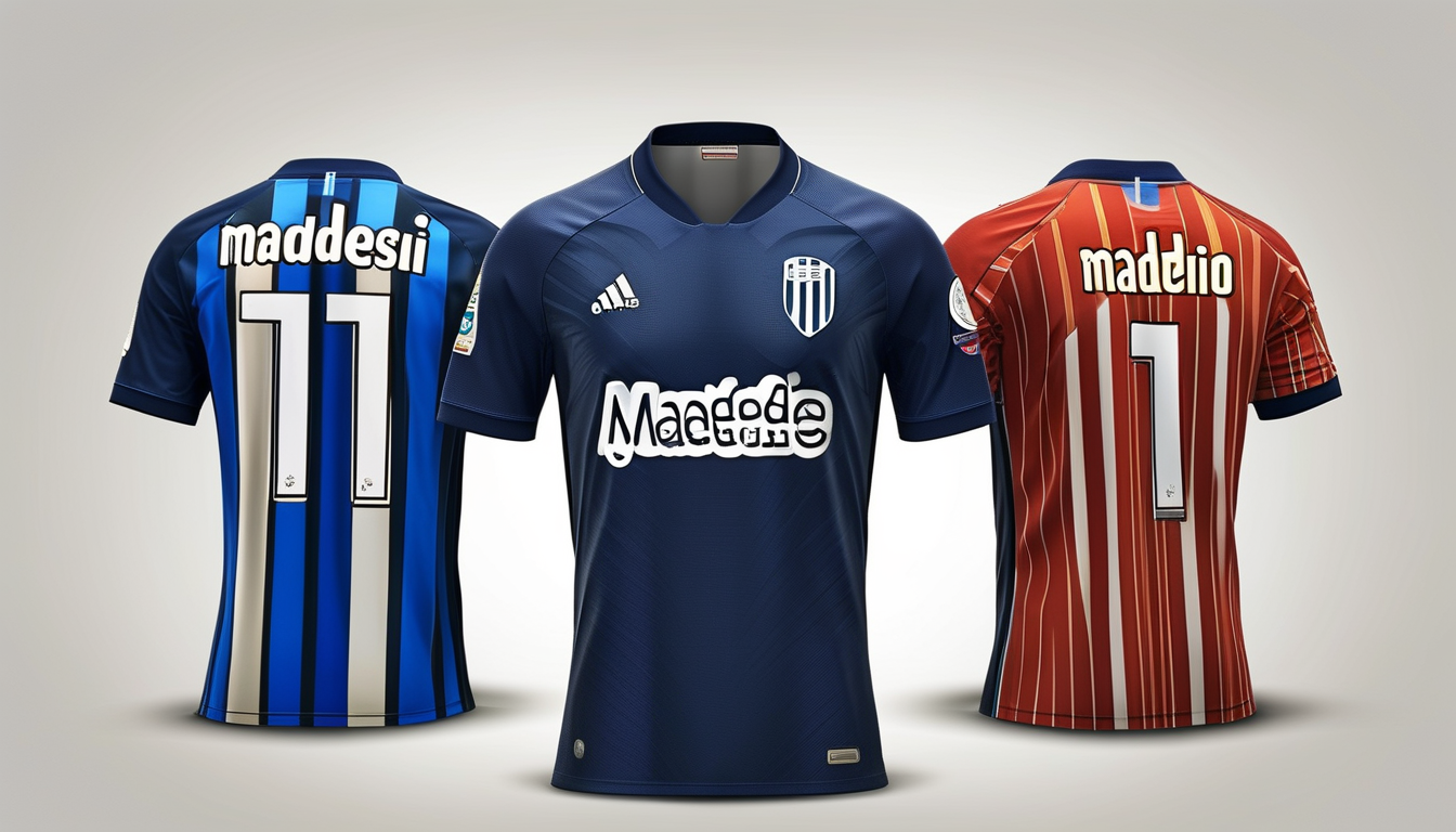 Atletico Madrid Shirt For International Sports Memorabilia Collections