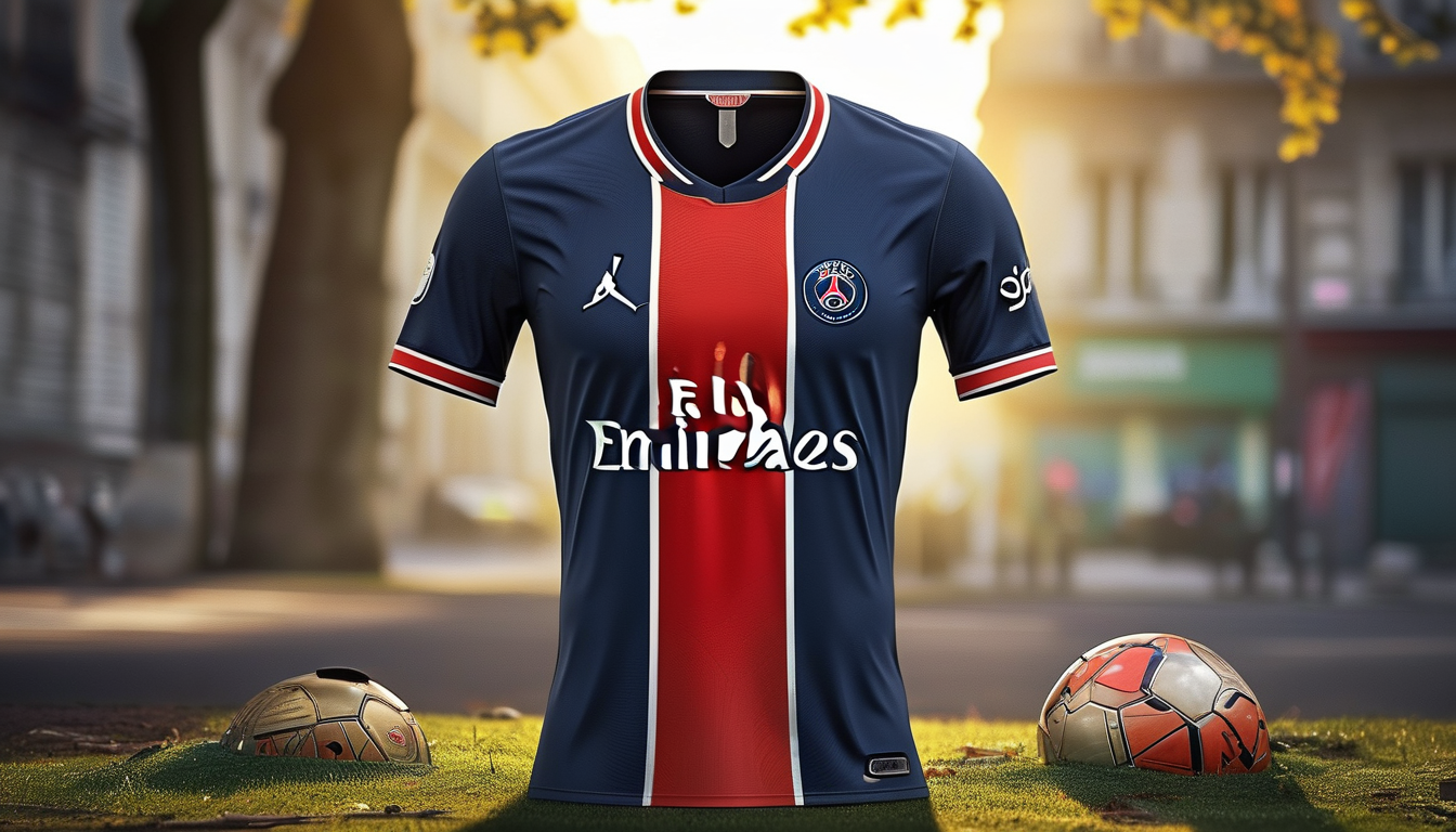Paris Saint Germain Shirt For International Sports Memorabilia Collections