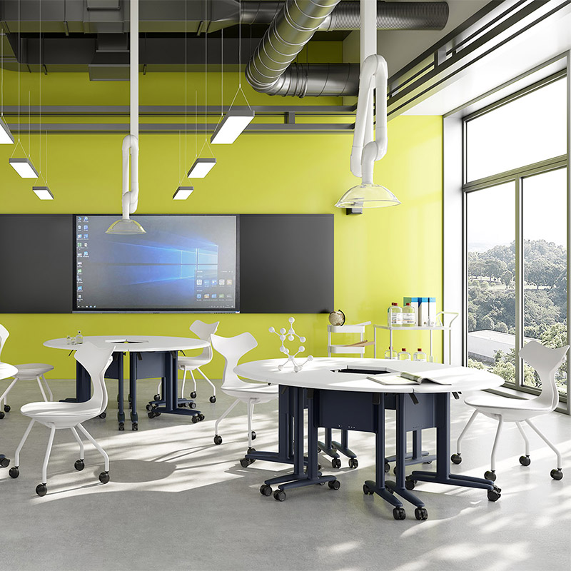 LEXI Series Curved Combination Desk (5)