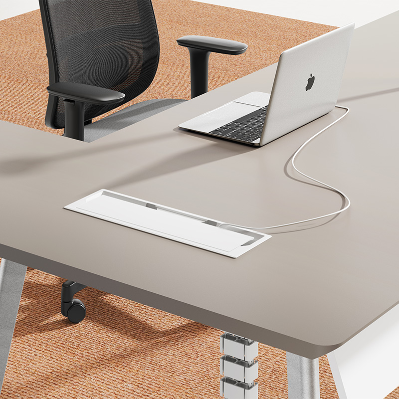 LINDOX Series Powder-Coated Executive Desk (4)