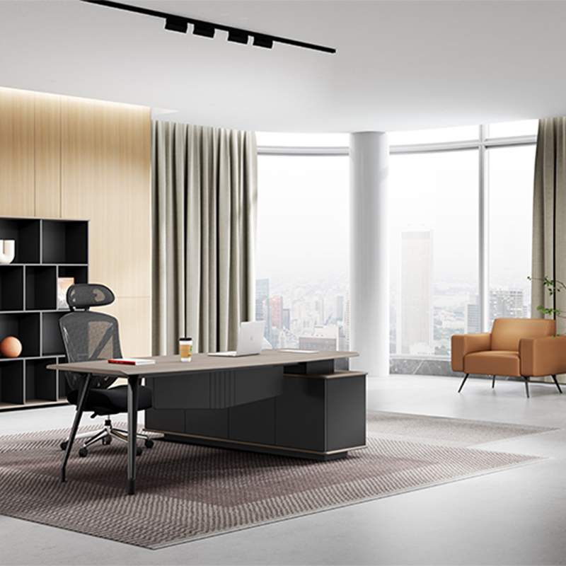 MATE Powder Coating Series Executive Desk (1)