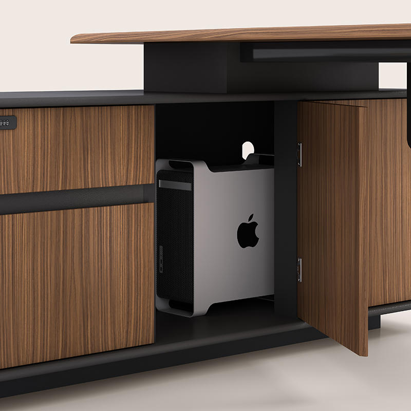 MATE Wood Veneer Executive Desk (4)