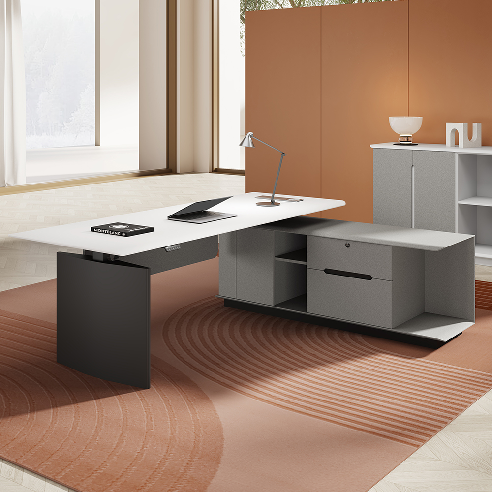 UD Series Powder Coated Executive Desk1