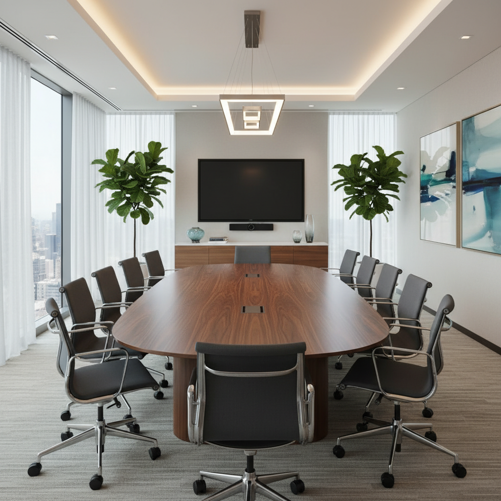 Office Furniture Decor For Corporate Conference Rooms