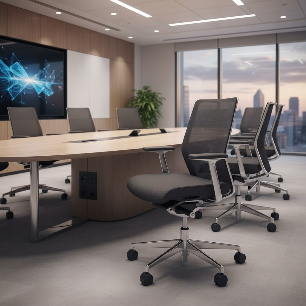 Adjustable Chair For Corporate Conference Rooms