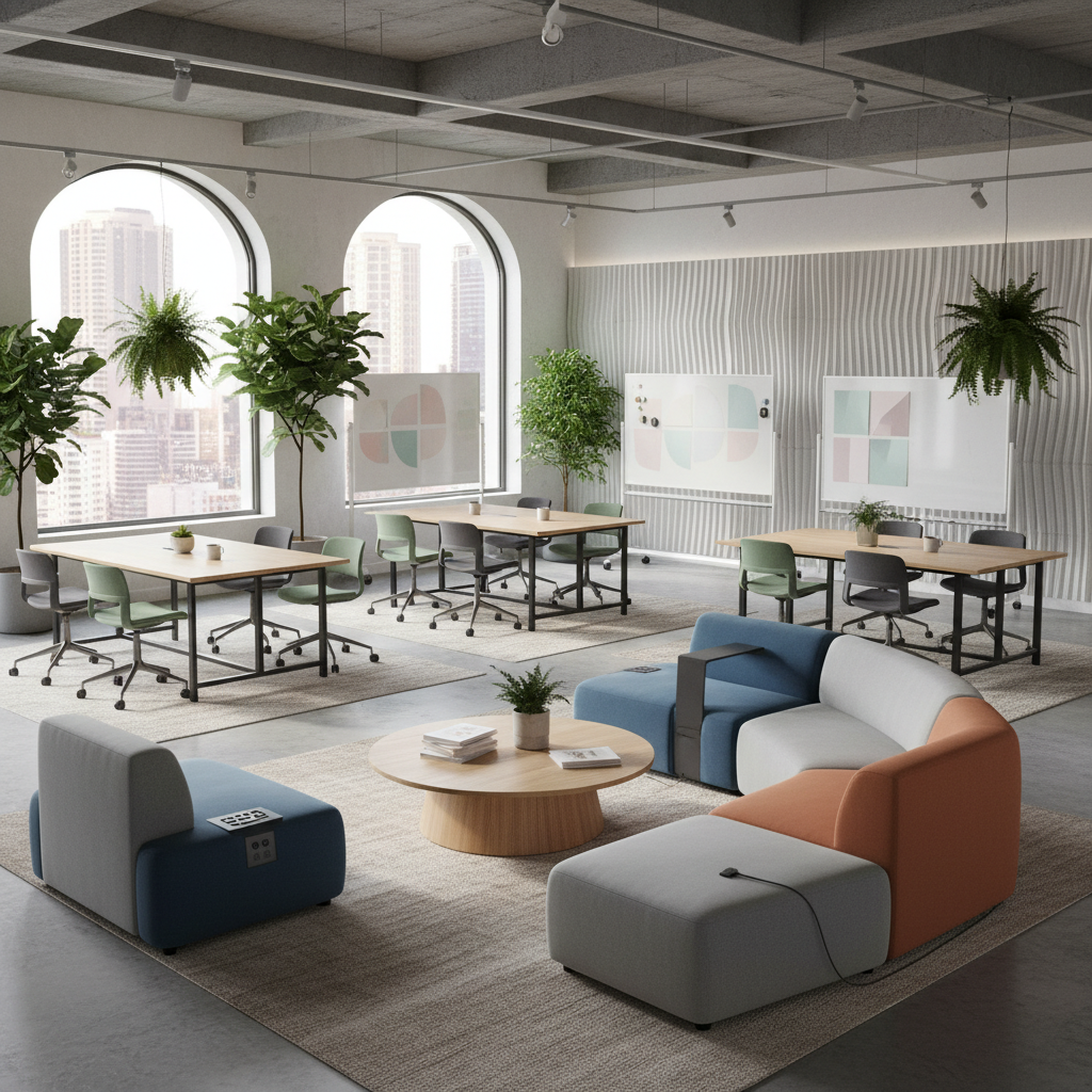Business Furniture For Collaborative Coworking Spaces