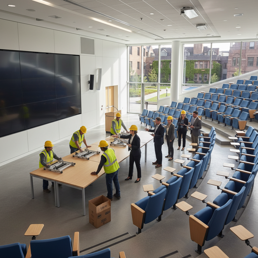 Office Furniture Purchasers For University Lecture Halls