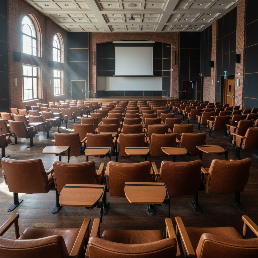 Leather Office Seats For University Lecture Halls