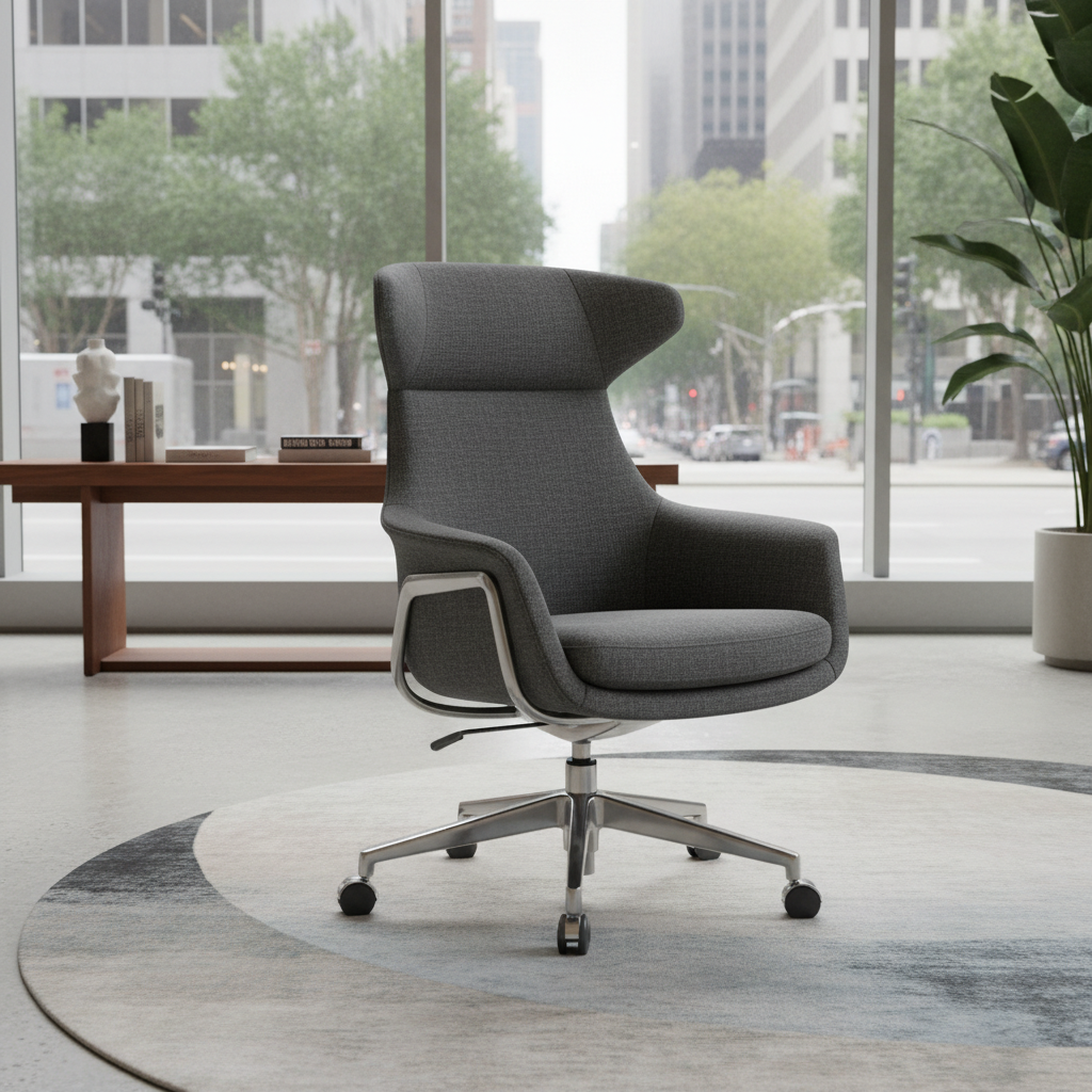 Office Style Chair For Financial Institution Lobbies
