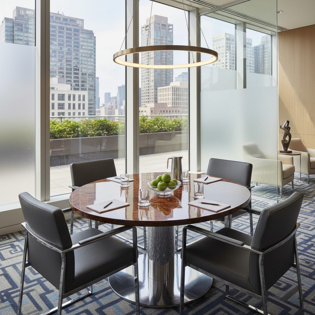 Small Conference Table For Luxury Hotel Business Centers