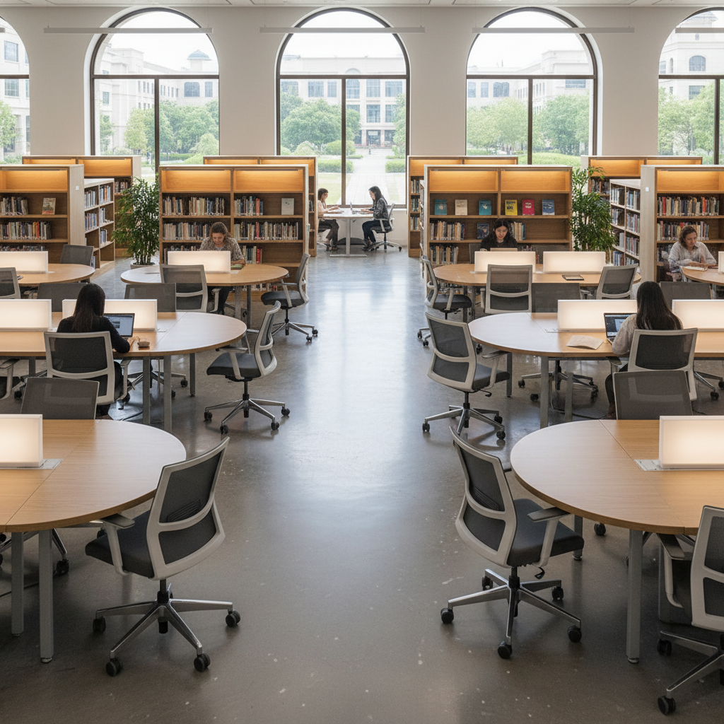 Office Chairs For Library Study Zones