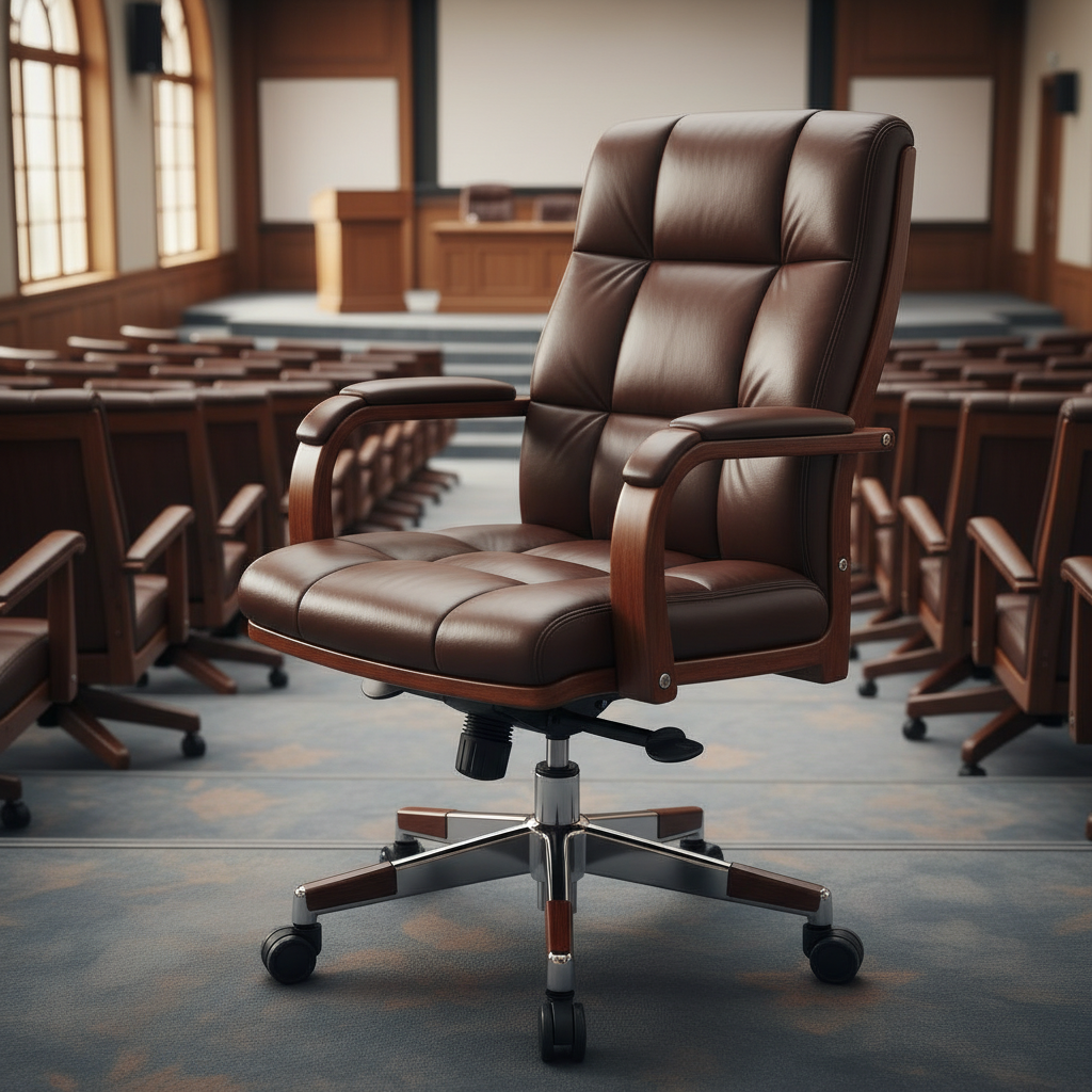 Premium Leather Office Chair For University Lecture Halls
