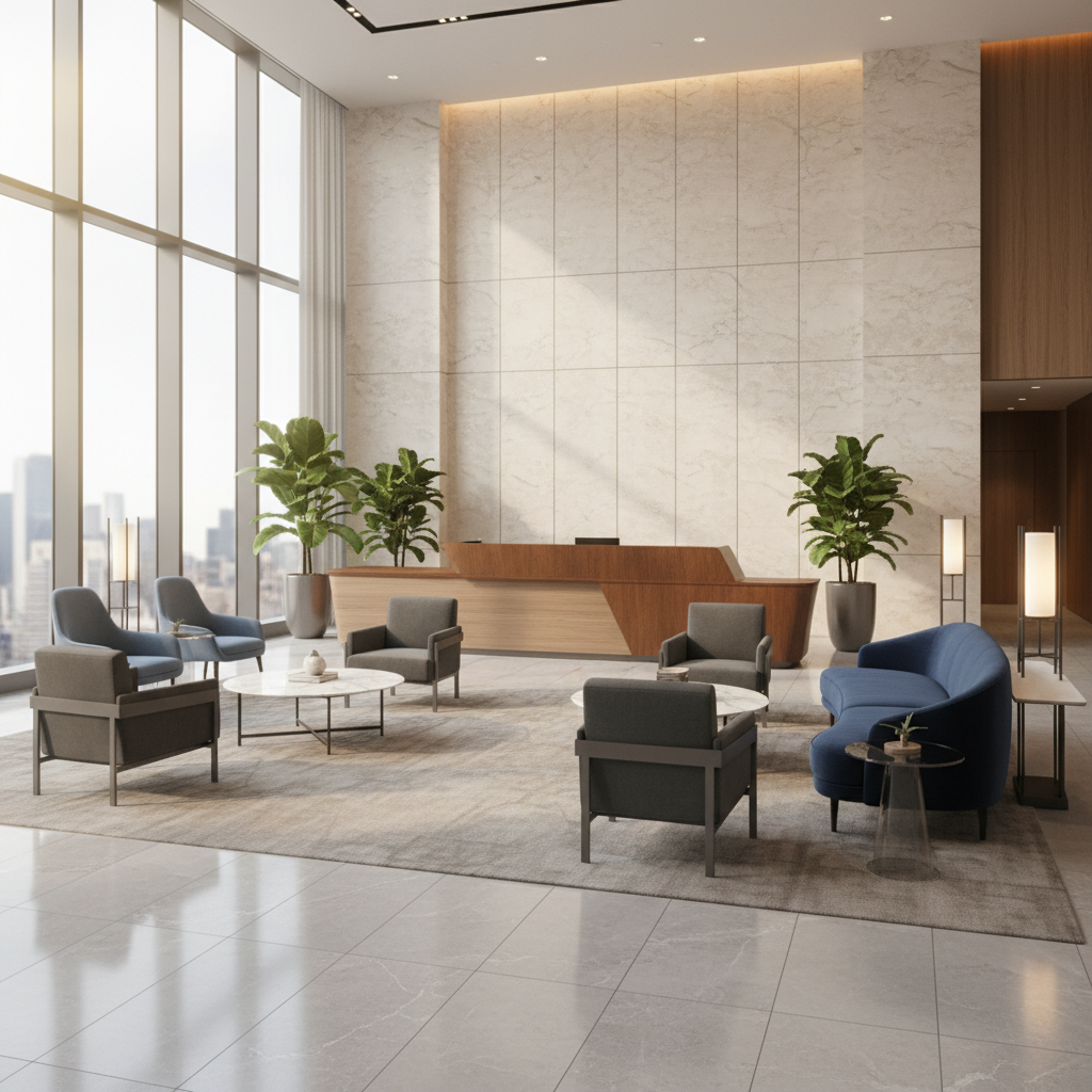 Business Furniture For Financial Institution Lobbies