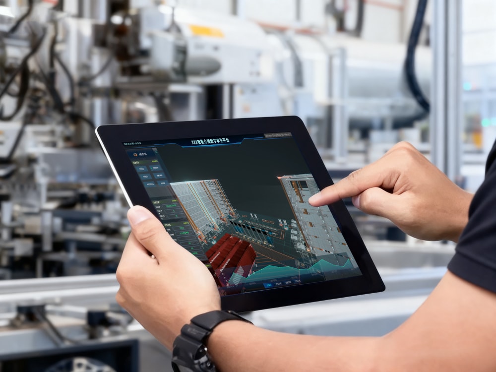 3D Visualization Central Control System detail