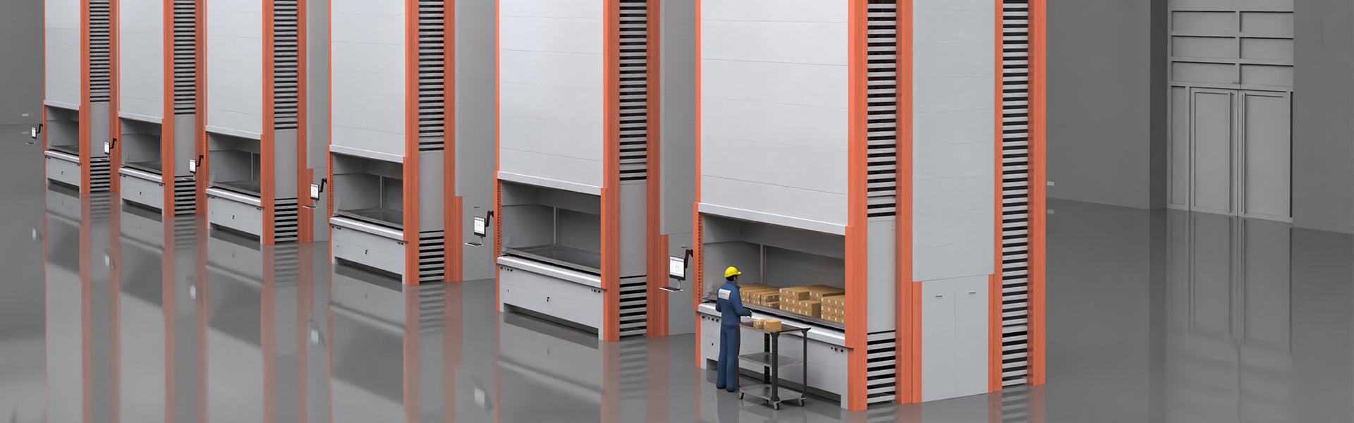 Vertical Lifting Module for High Density Storage