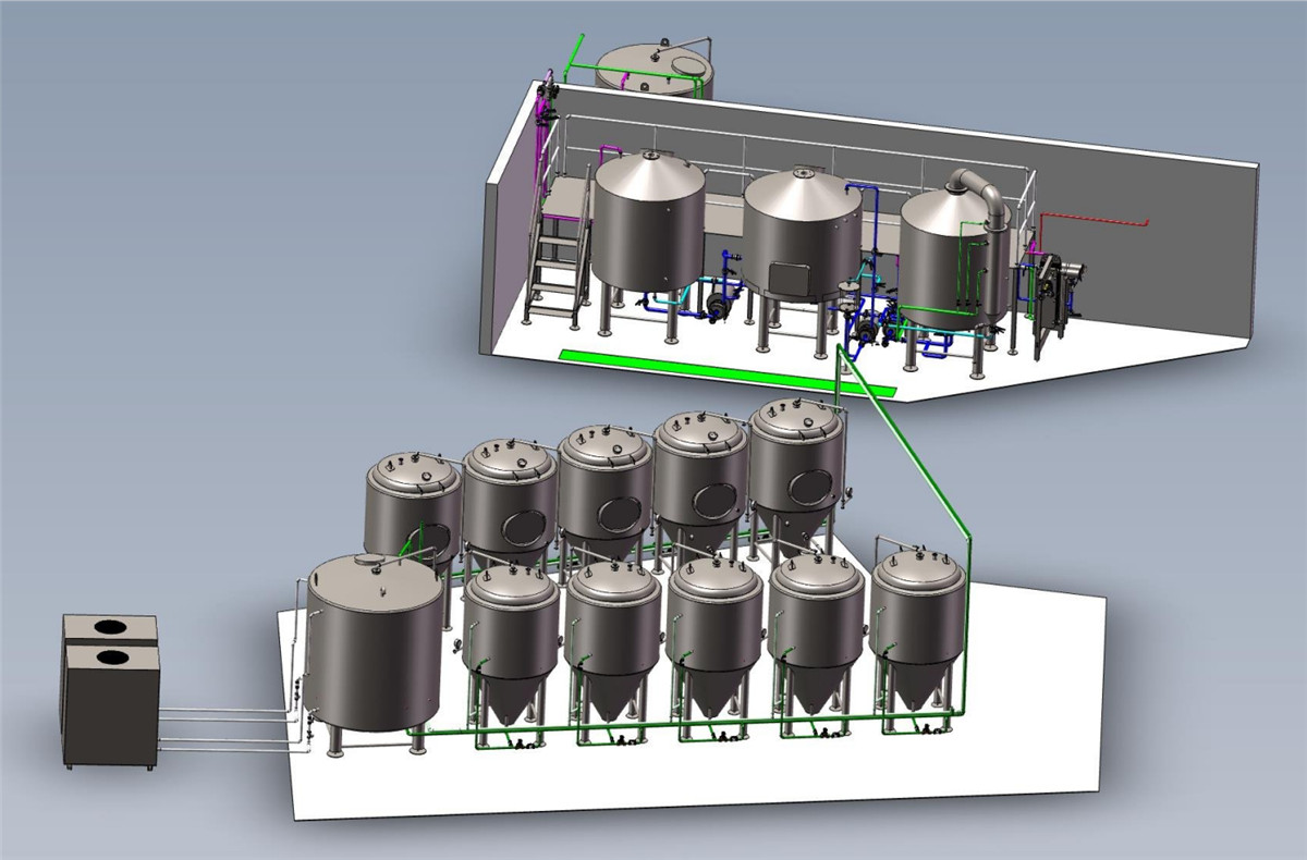3D Drawing Of Brewery12 23d