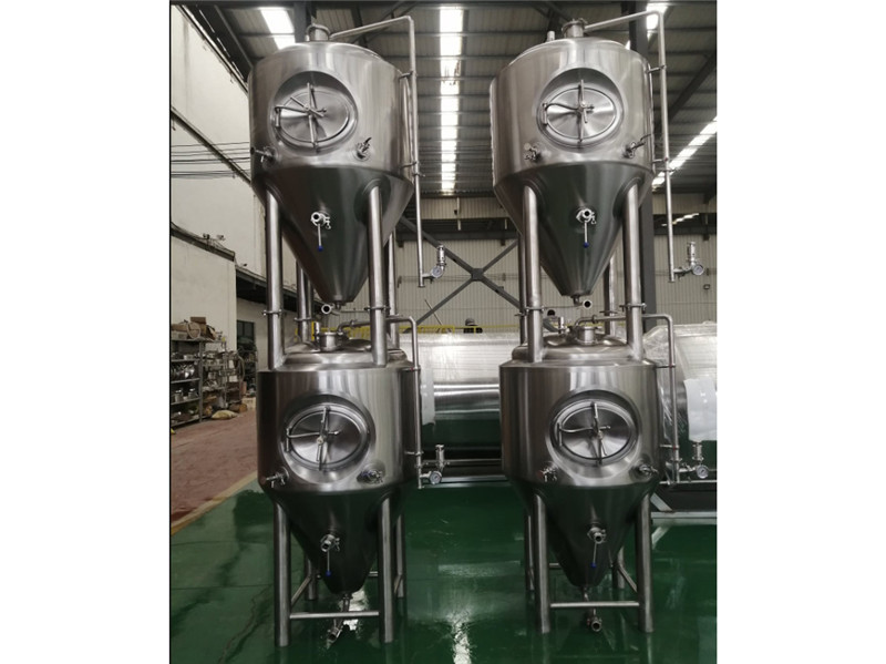 2X1000L Pile up conical Fermenter