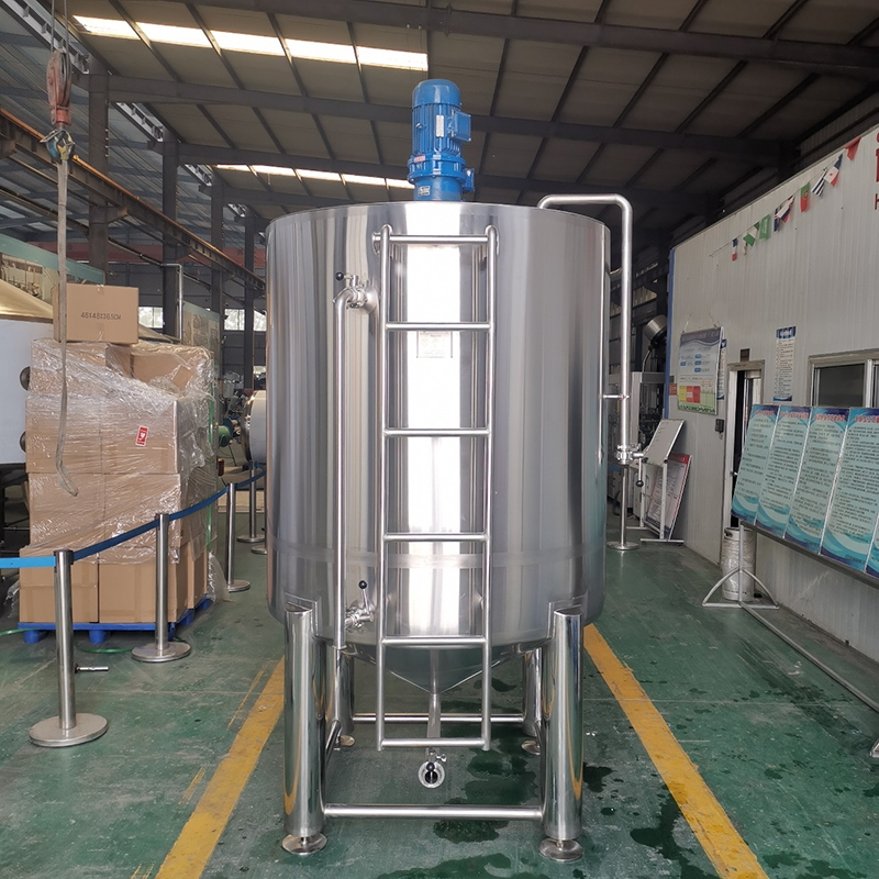 Customized mixer stainless steel tanks 