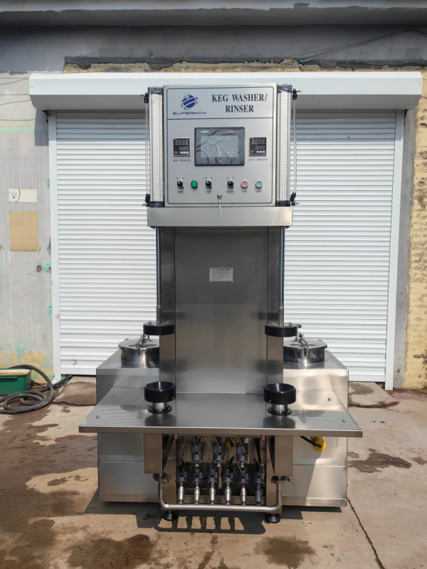 the Semi-Automatic Filler and Washer Keg Machine