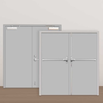 Fire Rated Safety Protection Steel Doors