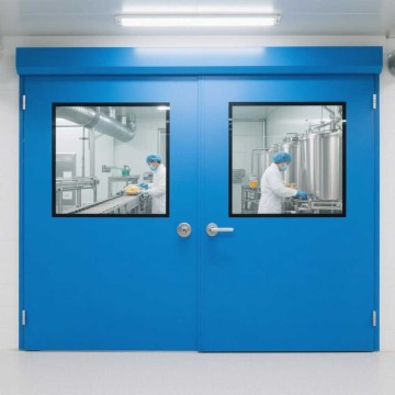 Galvanized Steel Purification Doors for Cleanrooms