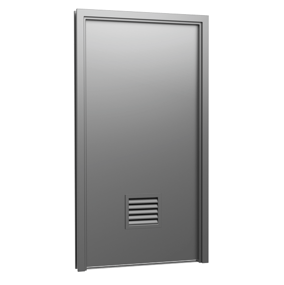 Louvered