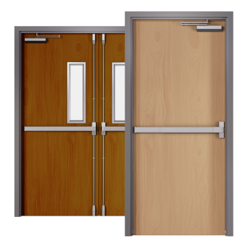 20-Minute UL Listed Wood Fire Door