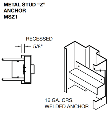 Heavy-Duty Commercial Door Frame Anchoring Systems